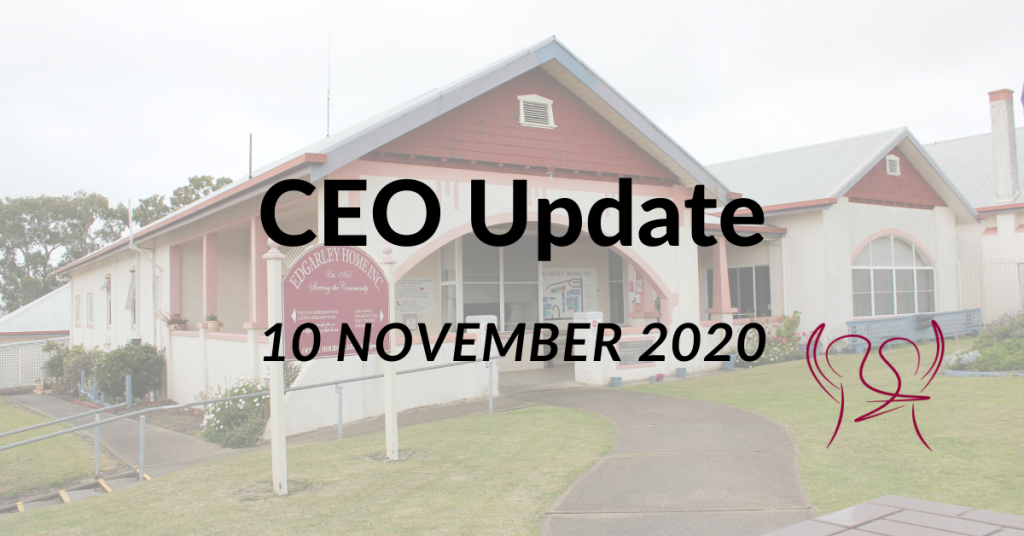 Letter from the CEO | November 10