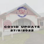 COVID update 27 September 2022